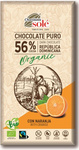 Bitterschokolade 56% Kakao mit Orange BIO 100 g