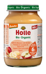 Bio Apfel-Banane mit Dinkel ohne Zuckerzusatz 190 g – Holle