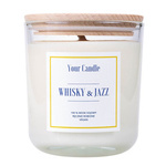 Whisky &amp; Jazz Sojakerze 210ml - Your Candle