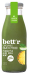 Kaltgepresster Smoothie mit Ananas, Aloe vera und Minze BIO 250 ml - smart organic (Bett'r)