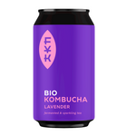 Kombucha grüner Tee mit Lavendel glutenfrei bio 330 ml - Forever Young Kombucha