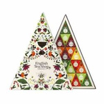 Teeservice Adventskalender dreieckig weiß 25 Pyramiden BIO 50g