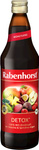 Multifruchtsaft Detox mit Rote Bete, Matcha und Spirulina NFC Bio 750 ml – Rabenhorst