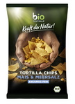 Glutenfreie gesalzene Tortilla-Chips BIO 125 g - BIO Zentrale