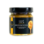 100% Pfirsich-Fruchtaufstrich mit Leinsamen 200 g – Foods By Ann