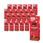 SET 24 x Apfel-Erdbeer-Snack in Milchschokolade 30 g