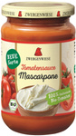 Bio Tomatensoße mit Mascarpone, glutenfrei, 340 ml – Zwergenwiese
