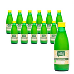 Satz von 12 x Zitronensaft 100% bio 250 ml eureko