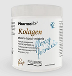 Flexy Formula Kollagen mit Bananengeschmack Nahrungsergänzungsmittel 196g - Pharmovit