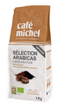 Cafe Michel Fair Trade BIO 100% Arabica Ganze Bohnen Kaffee 1 kg