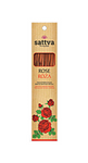 Indische Räucherstäbchen Rose (15 Stk.), 30 g - Sattva