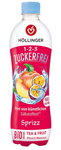 Pfirsich - Passionsfruchtgeschmack Sprudelgetränk ohne Zucker bio 500 ml - HOLLINGER