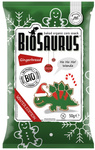 Bio Mais-Dinos Winteredition mit Lebkuchengeschmack, glutenfrei, 50 g – Biosaurus