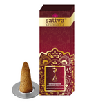 Indische Sandelholz-Räucherkegel (10 St.) 20 g - Sattva
