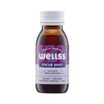 Fokus Shot Granatapfel, Ginseng, Koffein und Chili 60 ml – Wellss