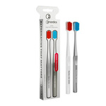 Nordics PLA-Zahnbürste, 12.000 superweich, 2 Stück