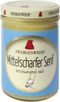 Glutenfreier mittelscharfer Senf BIO 160 ml