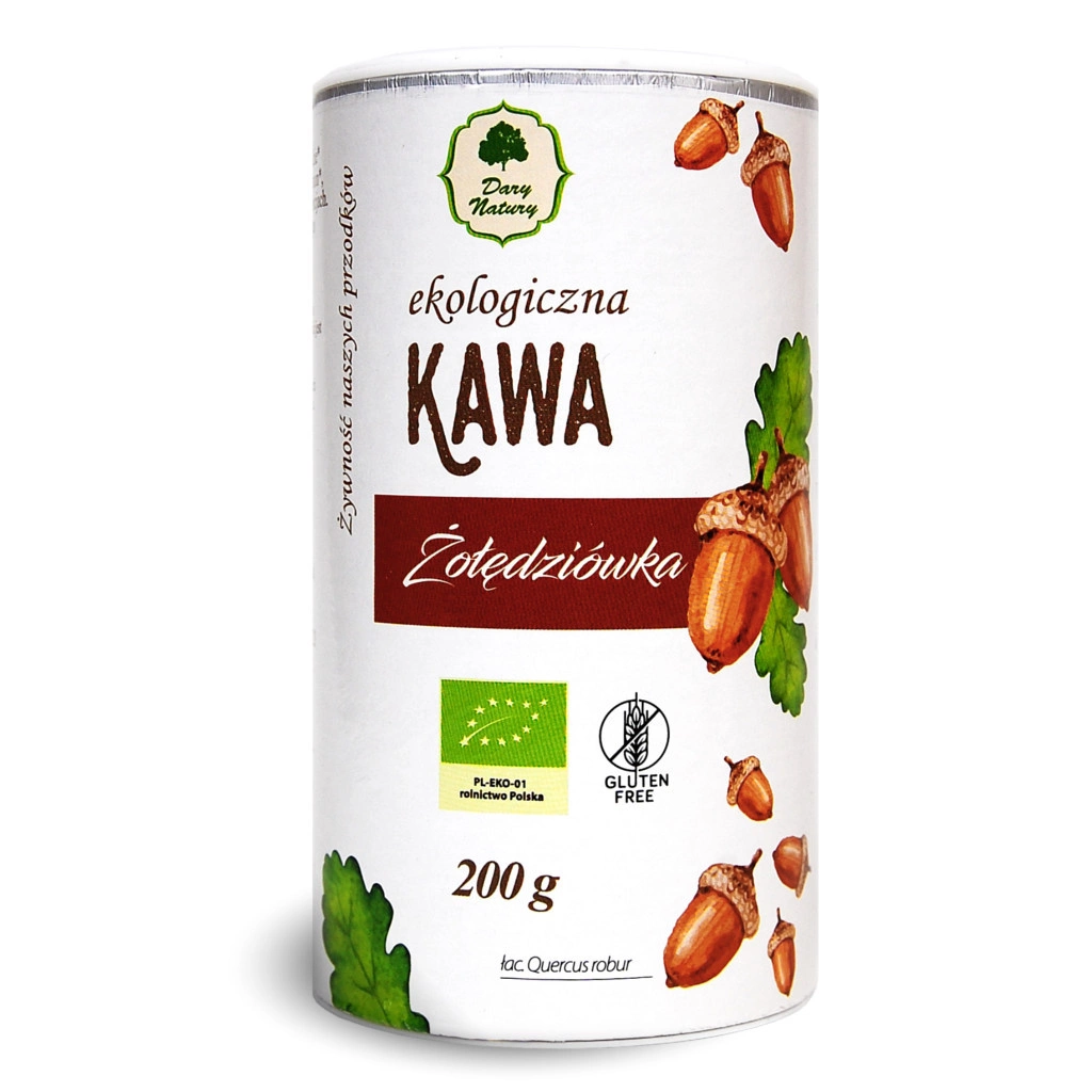 Glutenfreier Eichelkaffee Bio 200 g - DARY NATURY Niedrigster Preis,  Bewertungen - eBio24 online shop