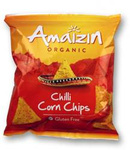 Glutenfreie Chili-Mais-Chips BIO 75 g